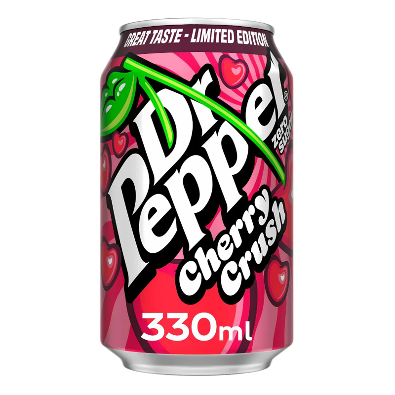 Dr Pepper Zero Cherry Crush 330ml